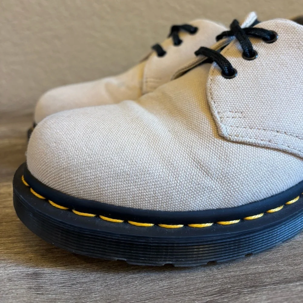 Dr Martens 1461 Canvas Oxford Shoes Women's Size 8